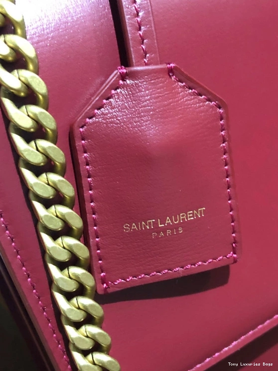 Tony Luxuries SUNSET SATCHEL MEDIUM LEATHER IN SMOOTH YSL 0814